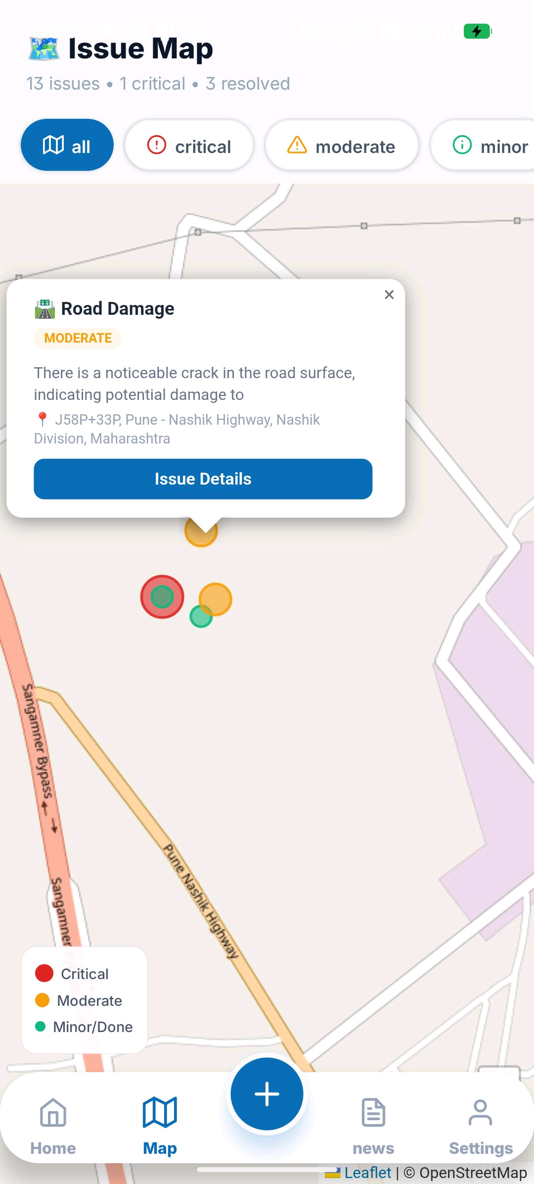 CityFix screenshot 2